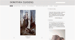 Desktop Screenshot of dorotheatanning.org